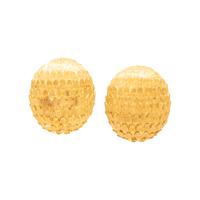 YELLOW GOLD CLIP EARRINGS