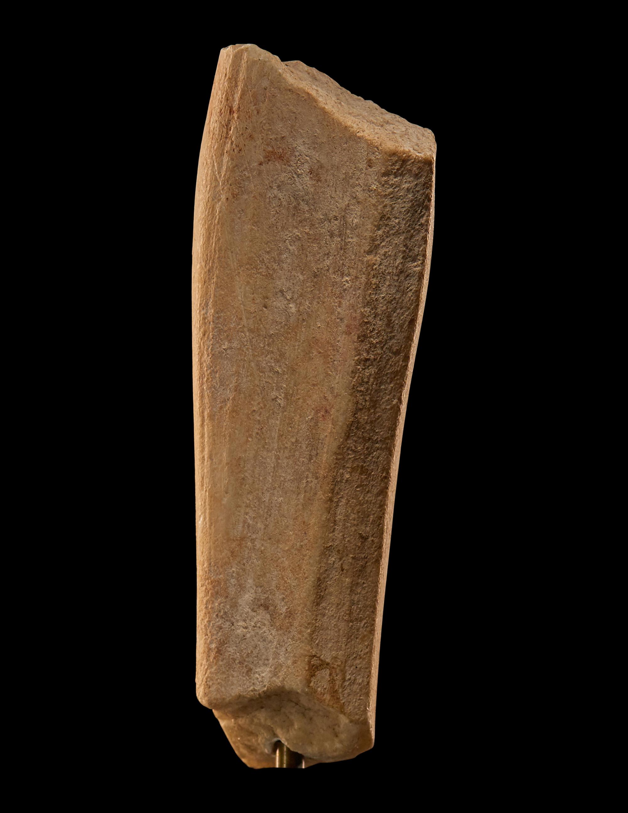 A Cycladic Marble Idol Fragment