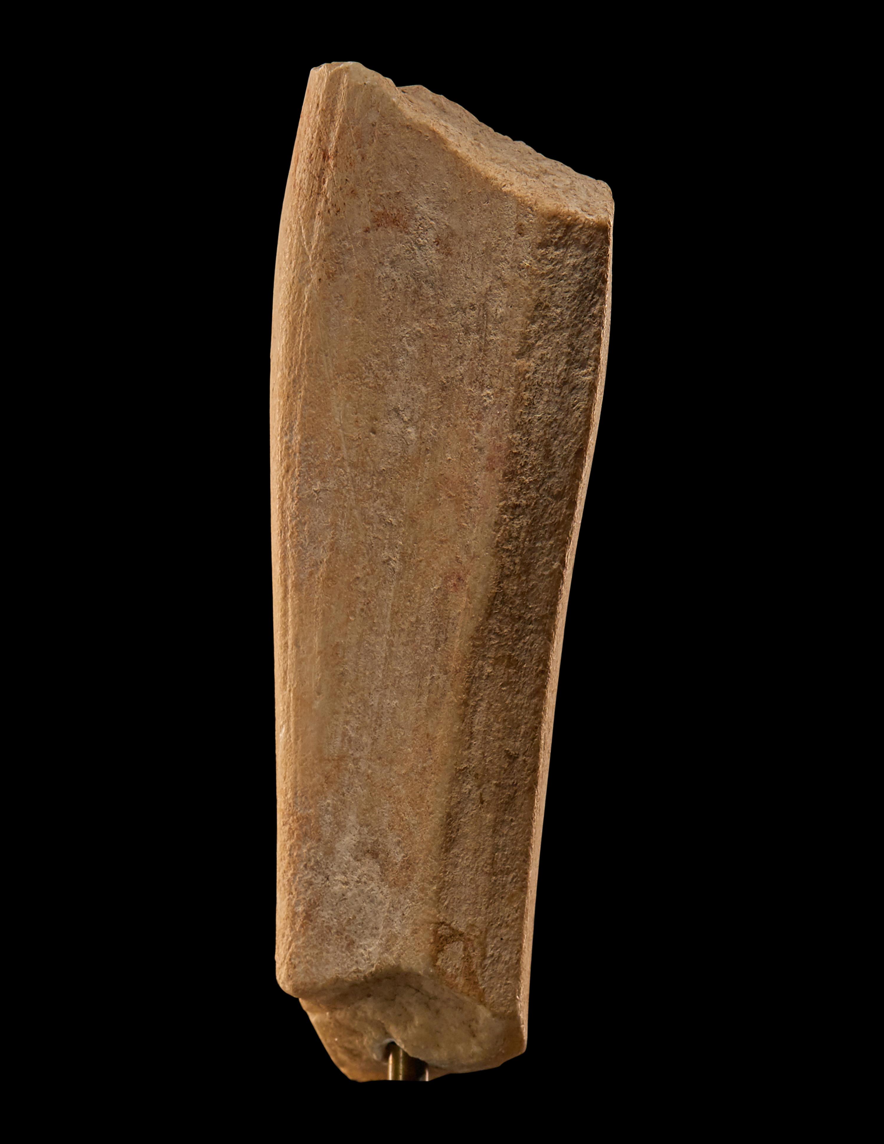 A Cycladic Marble Idol Fragment