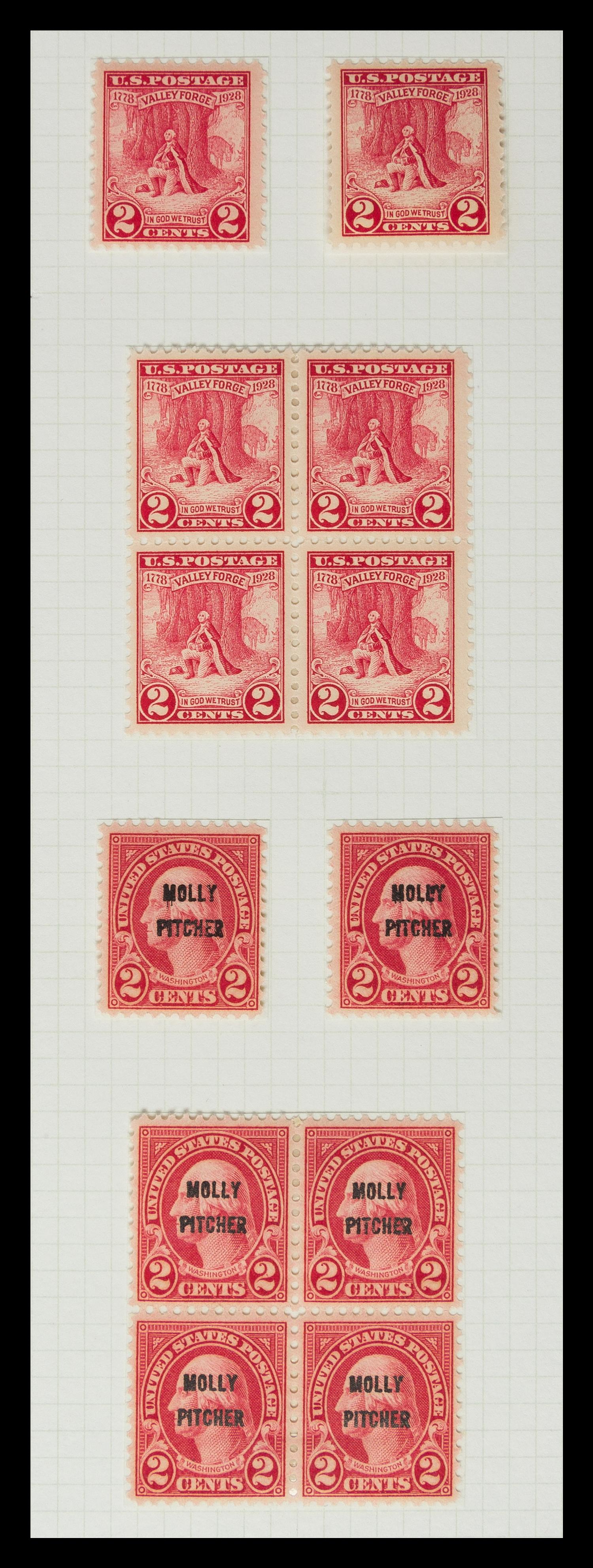 A Collection of United States Commemorative Stamps — 1904-1932