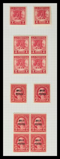 A Collection of United States Commemorative Stamps — 1904-1932