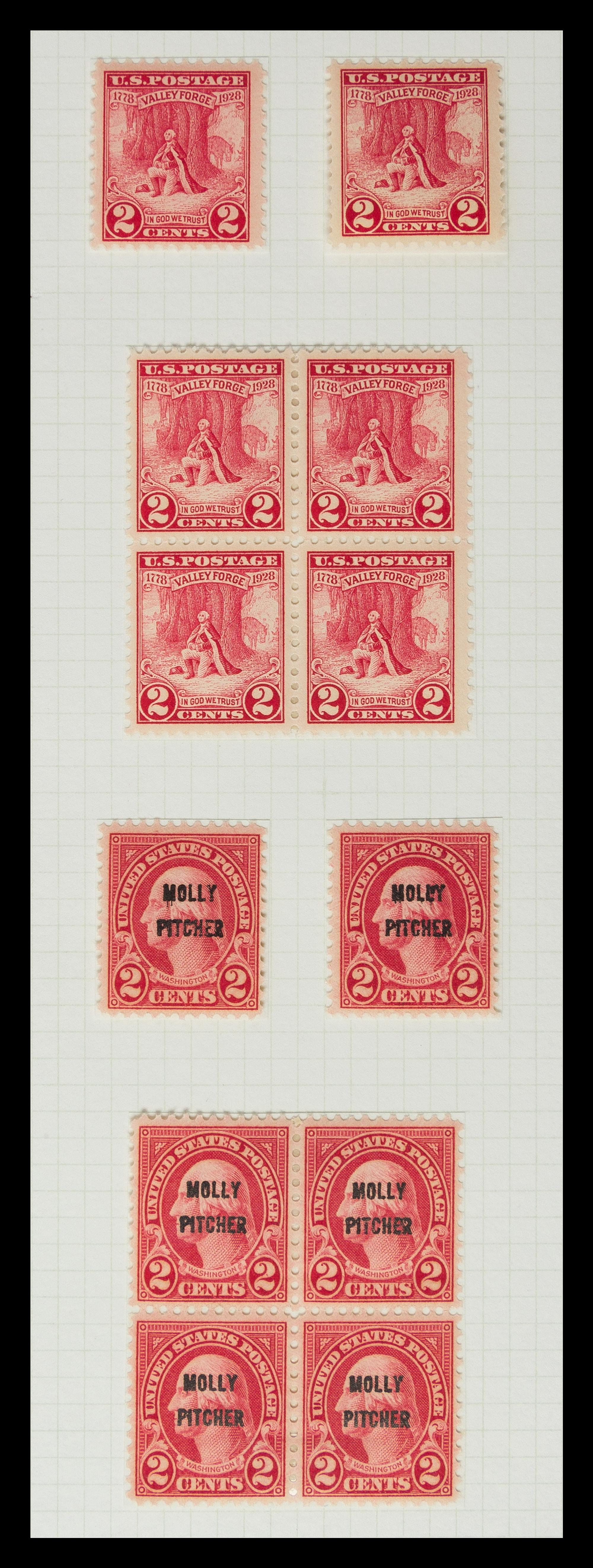 A Collection of United States Commemorative Stamps — 1904-1932
