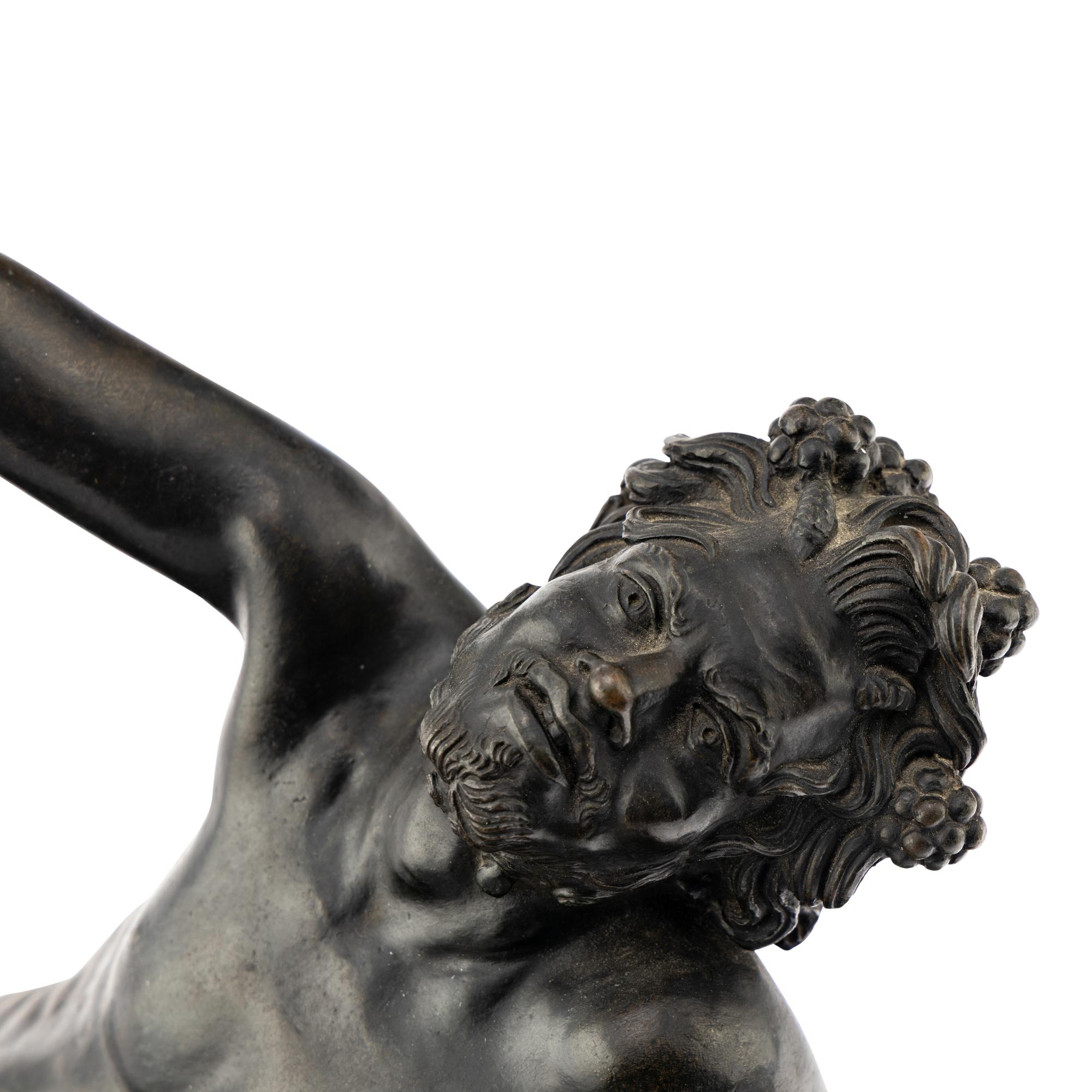 An Italian Bronze Figure of Drunk Silenus