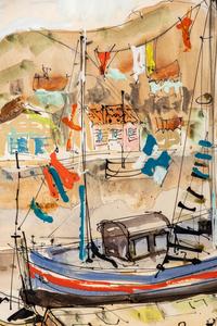 Ships in Harbor