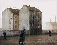 Behind the Walls #07 A & B (diptych)