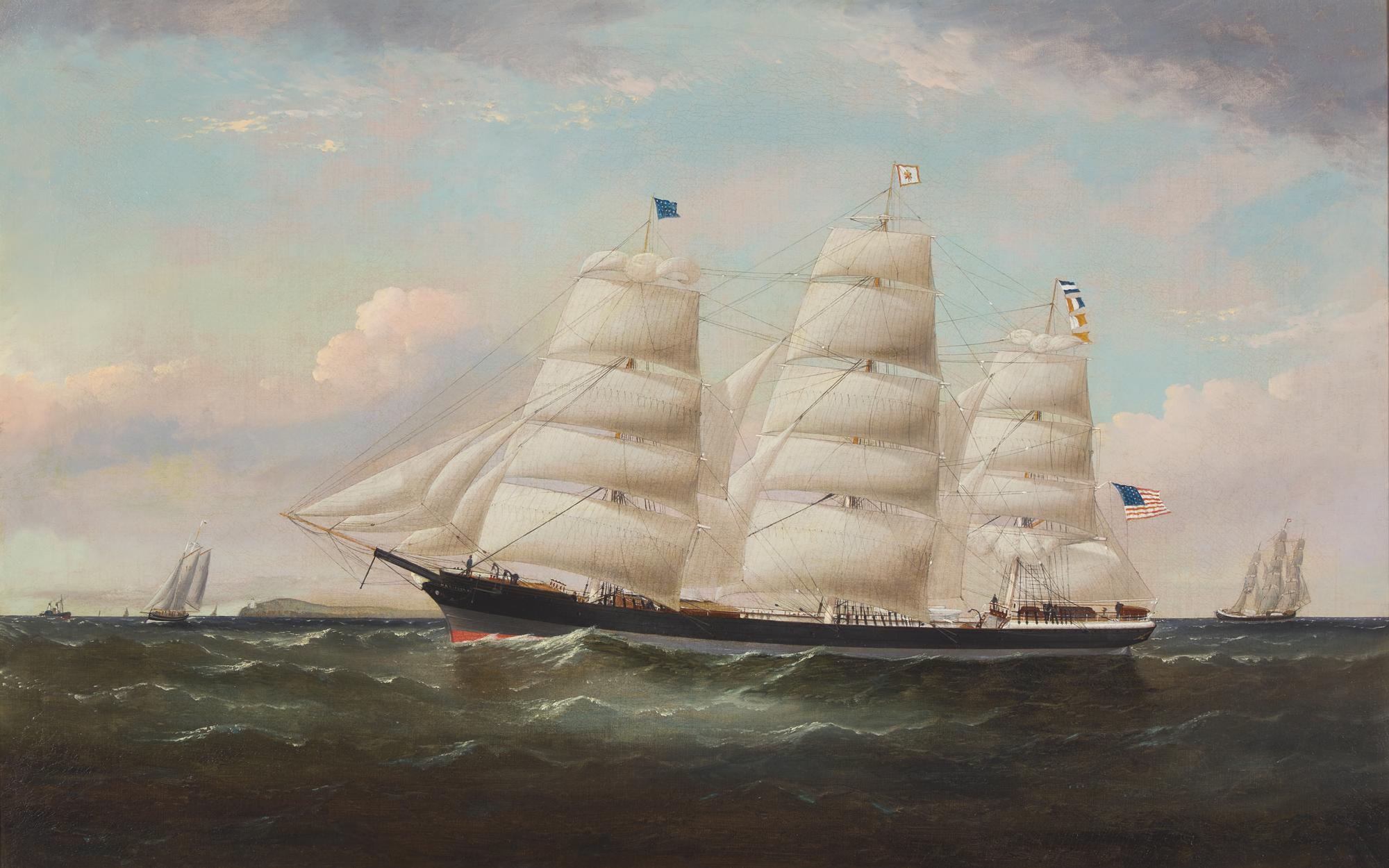 William Howard Yorke (English, 1847-1921) The Ship Mariposa