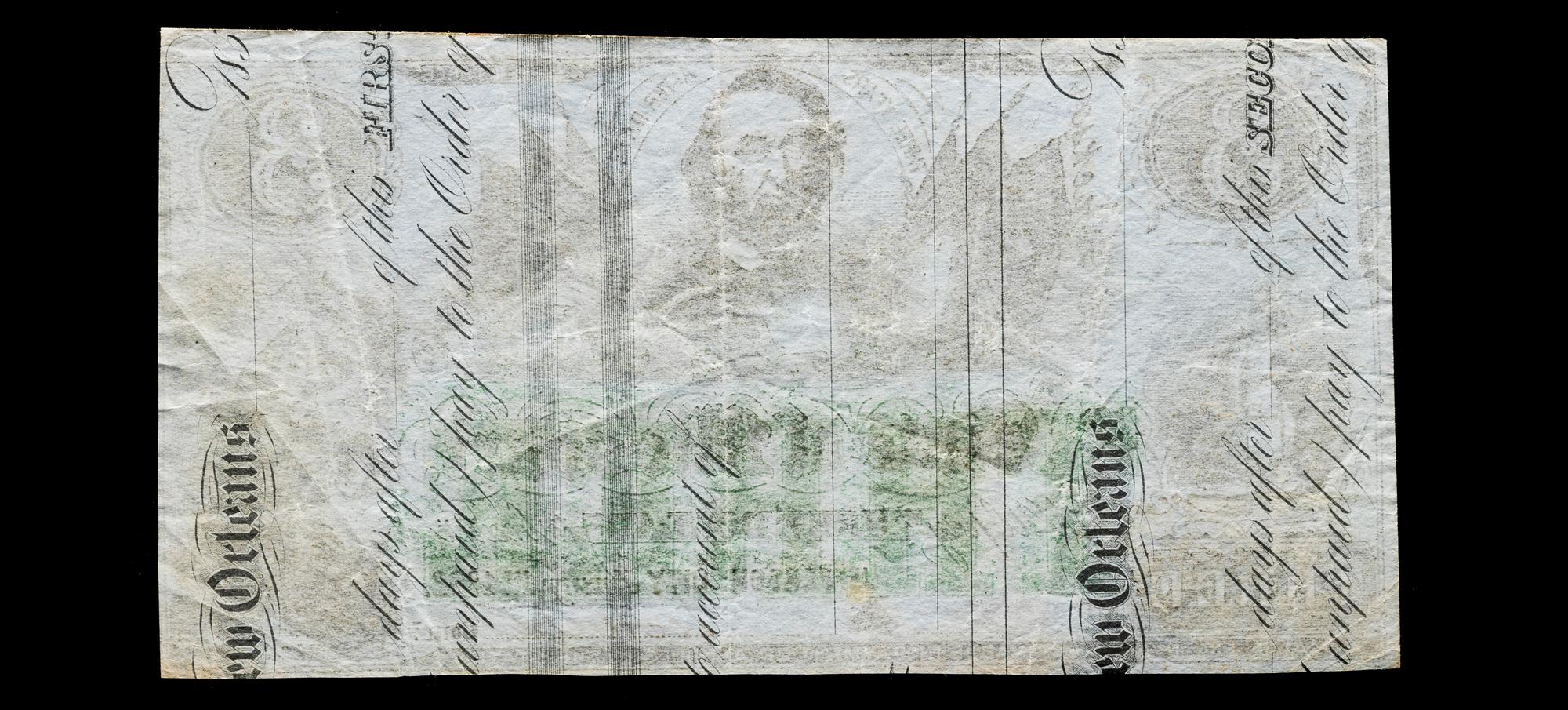 A State of Missouri 1862 Blue Paper $3 Note