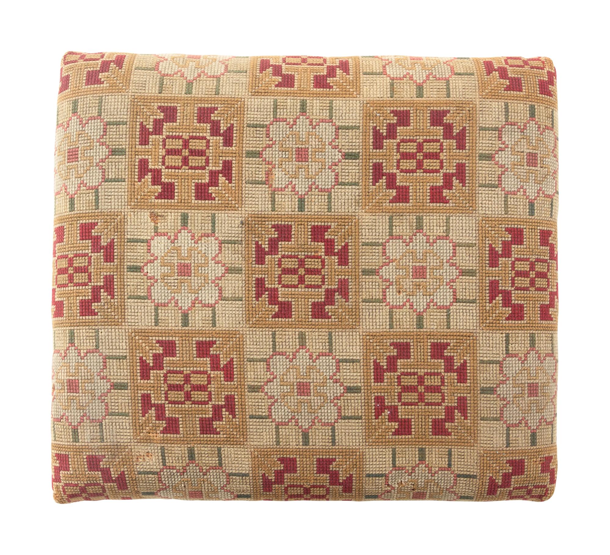 A Regency Style Stool and Pillow