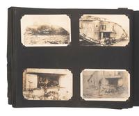 [WORLD WARS]. Archive featuring WWI photo album with scarce photographs from the Russian front.