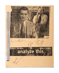 (Film Screenplay) LONERGAN, Kenneth and Peter Tolan. Analyze This. Village RadioShow Productions, TriBeCa Productions, 1999.