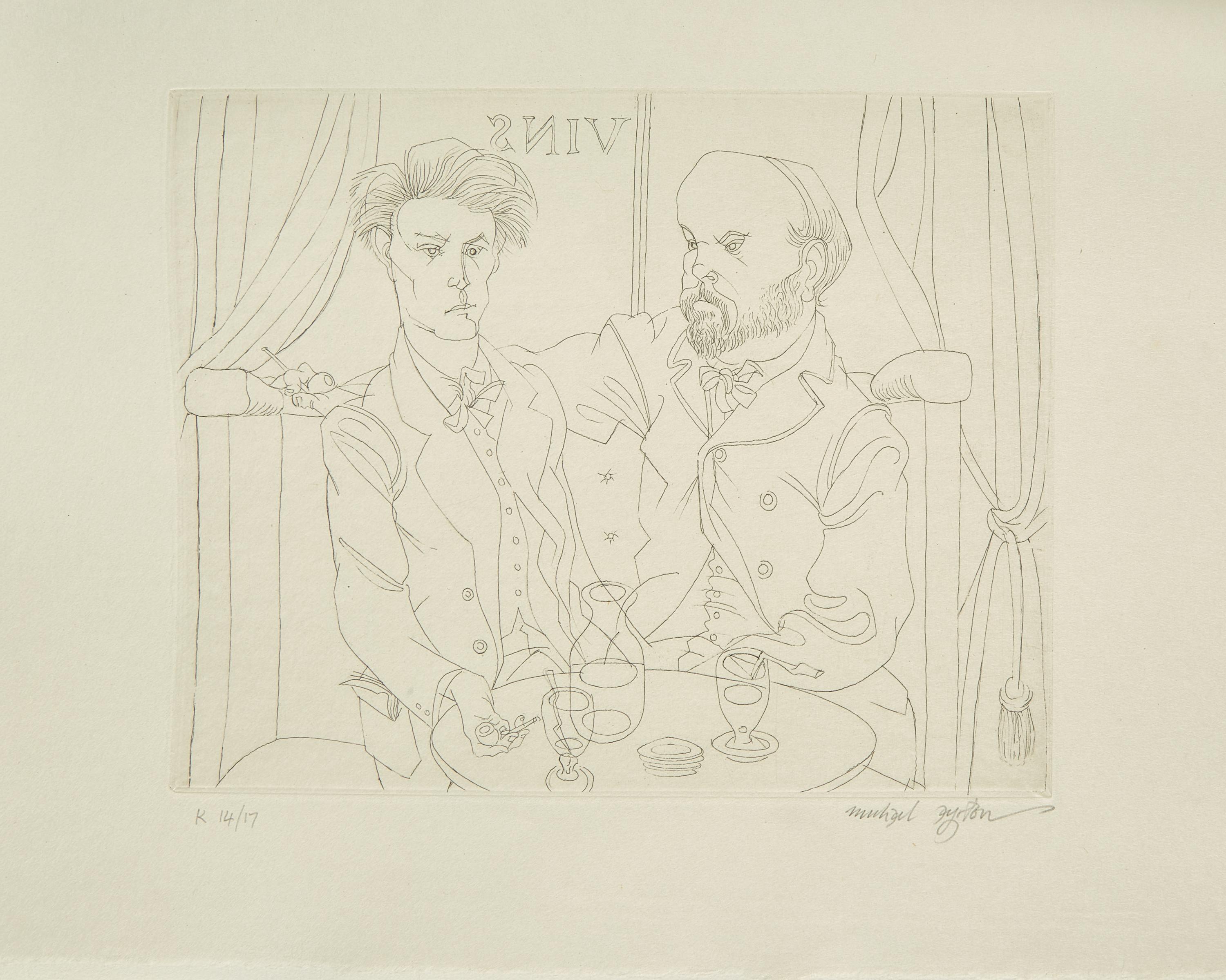 [Ayrton, Michael] Verlaine, Paul. Femmes/Hombres