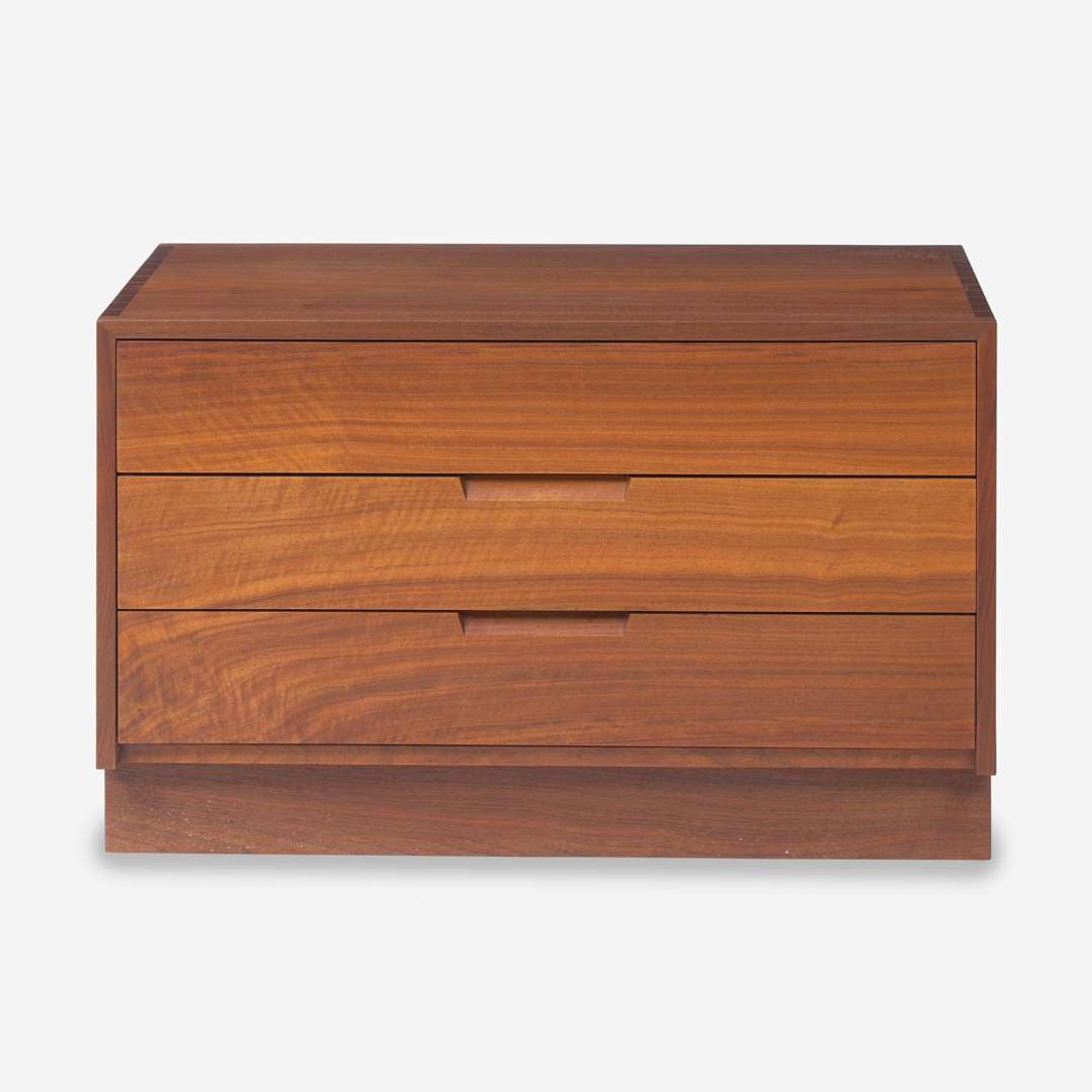 George Nakashima (American, 1905-1990) Special Chest of Drawers, New Hope, Pennsylvania, 1975
