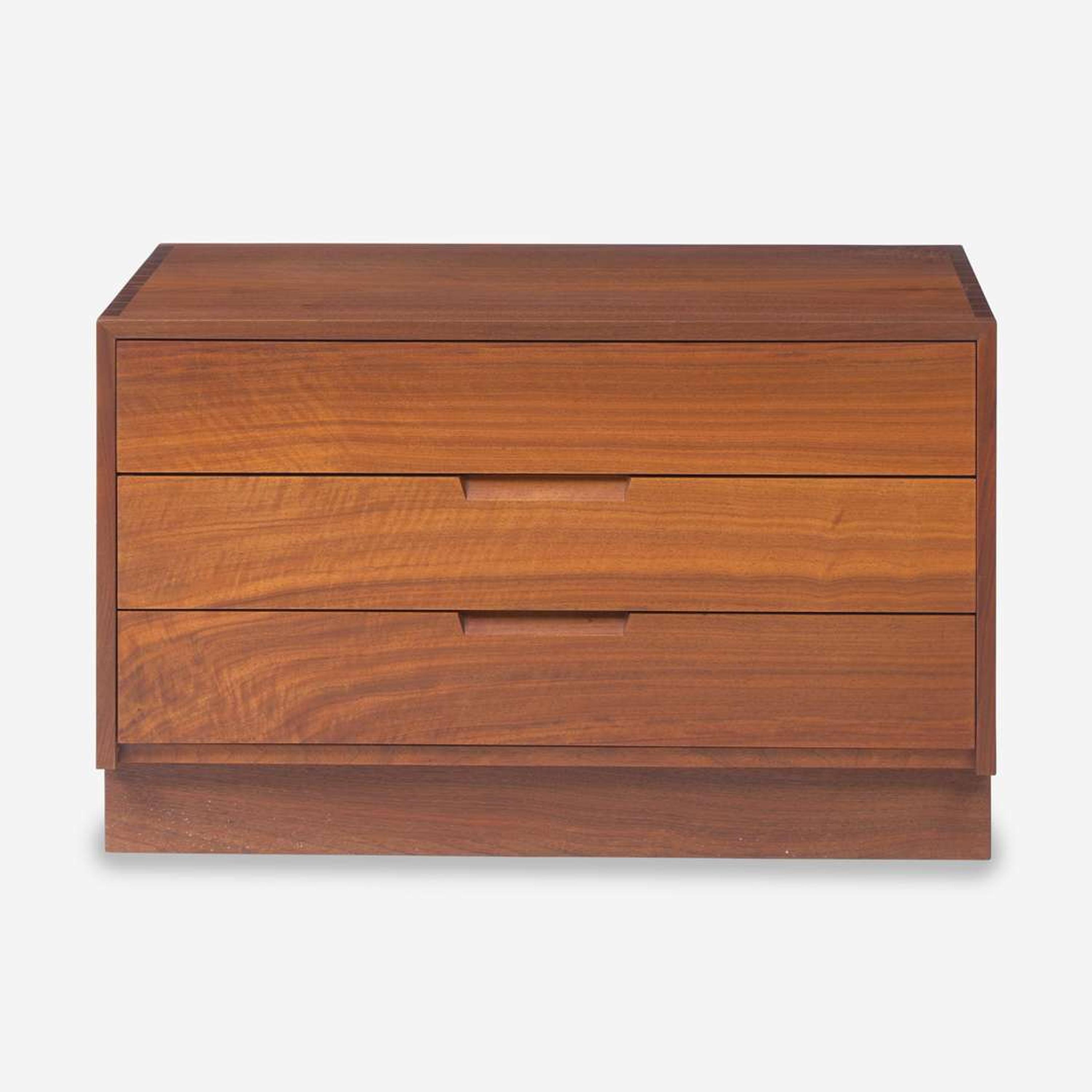 George Nakashima (American, 1905-1990) Special Chest of Drawers, New Hope, Pennsylvania, 1975