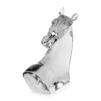 A Lalique Tete de Cheval Sculpture