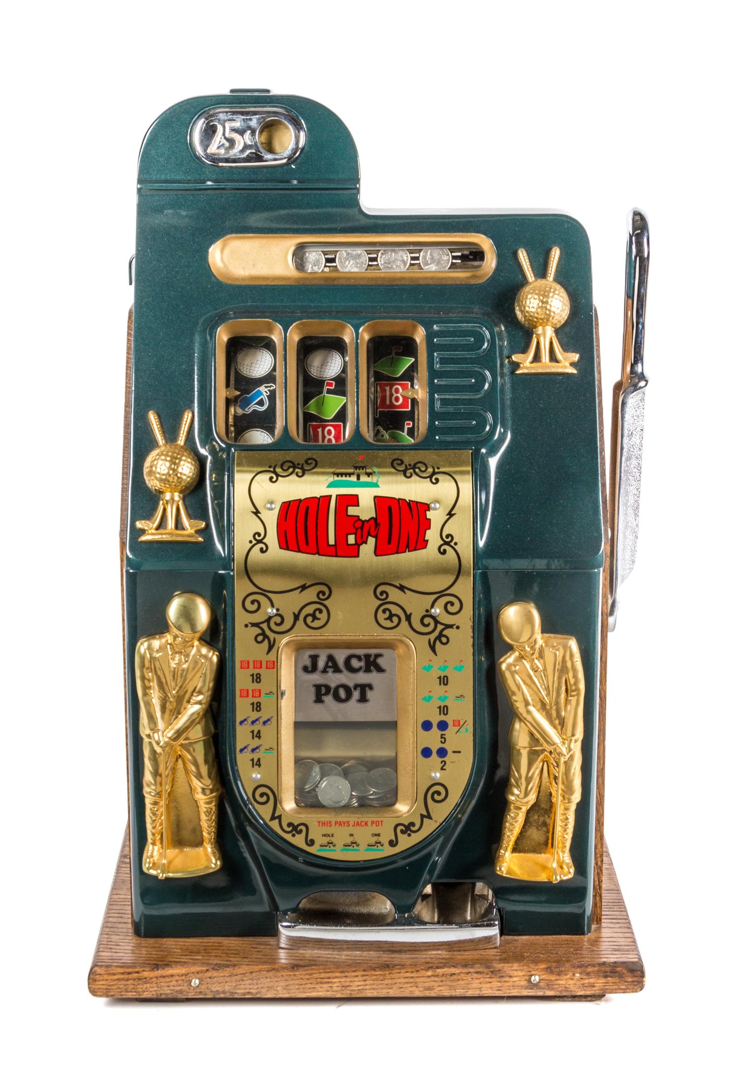 An American Vintage Slot Machine, Mills, Height 24 inches.