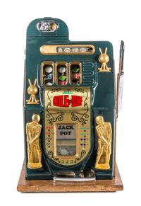 An American Vintage Slot Machine, Mills, Height 24 inches.