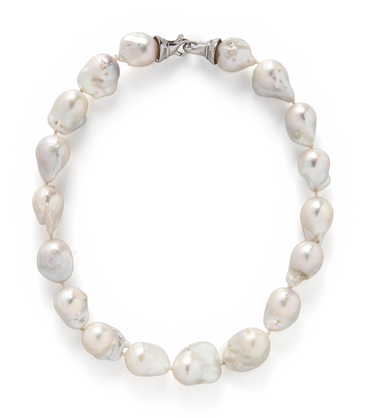 BAROQUE CULTURED PEARL NECKLACE
