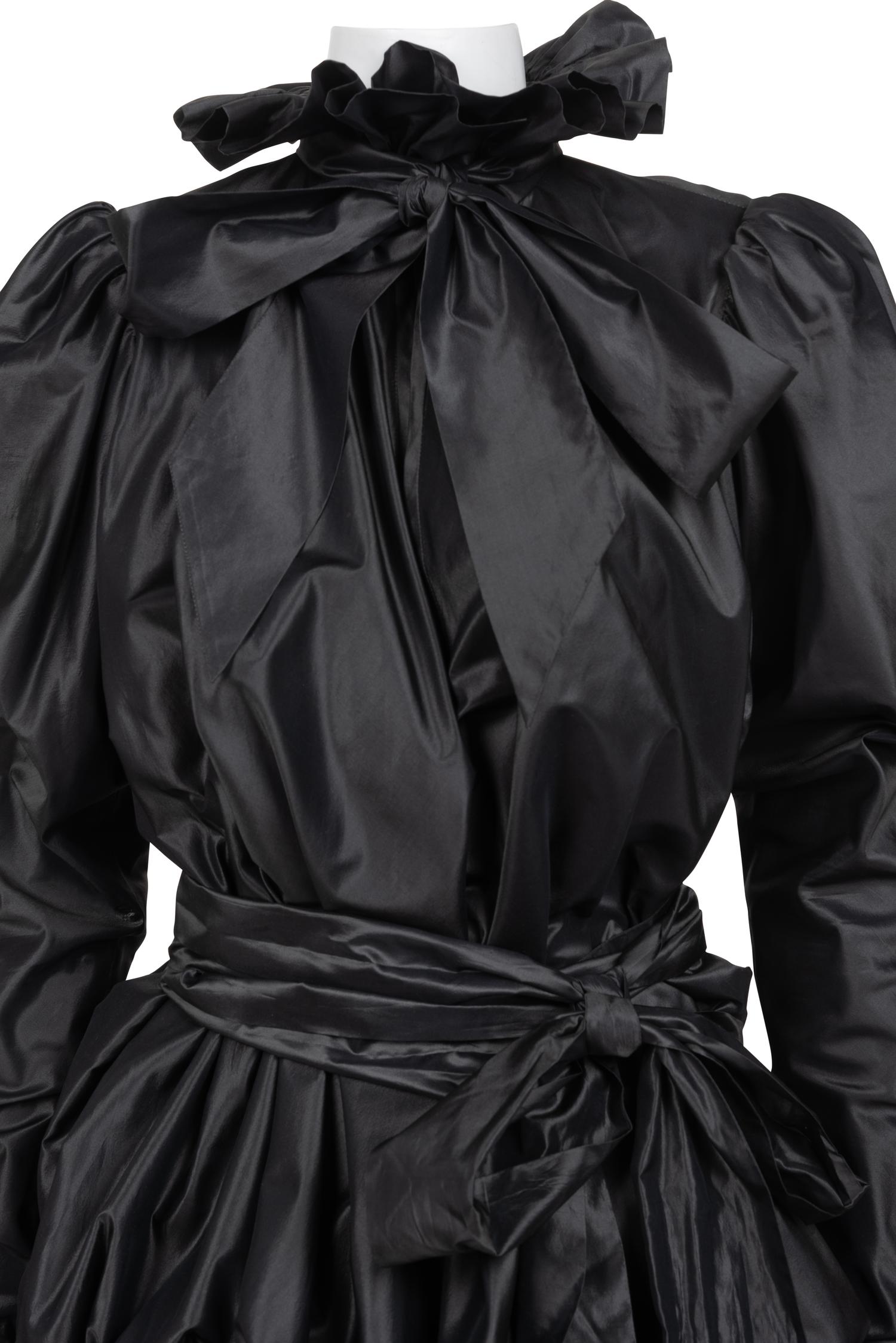 Yves Saint Laurent Haute Couture Bubble Dress and Tiered Skirt, 1980-90s