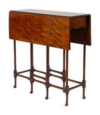 A George III Mahogany Dropleaf Spider Leg Table — LATE 18TH CENTURY