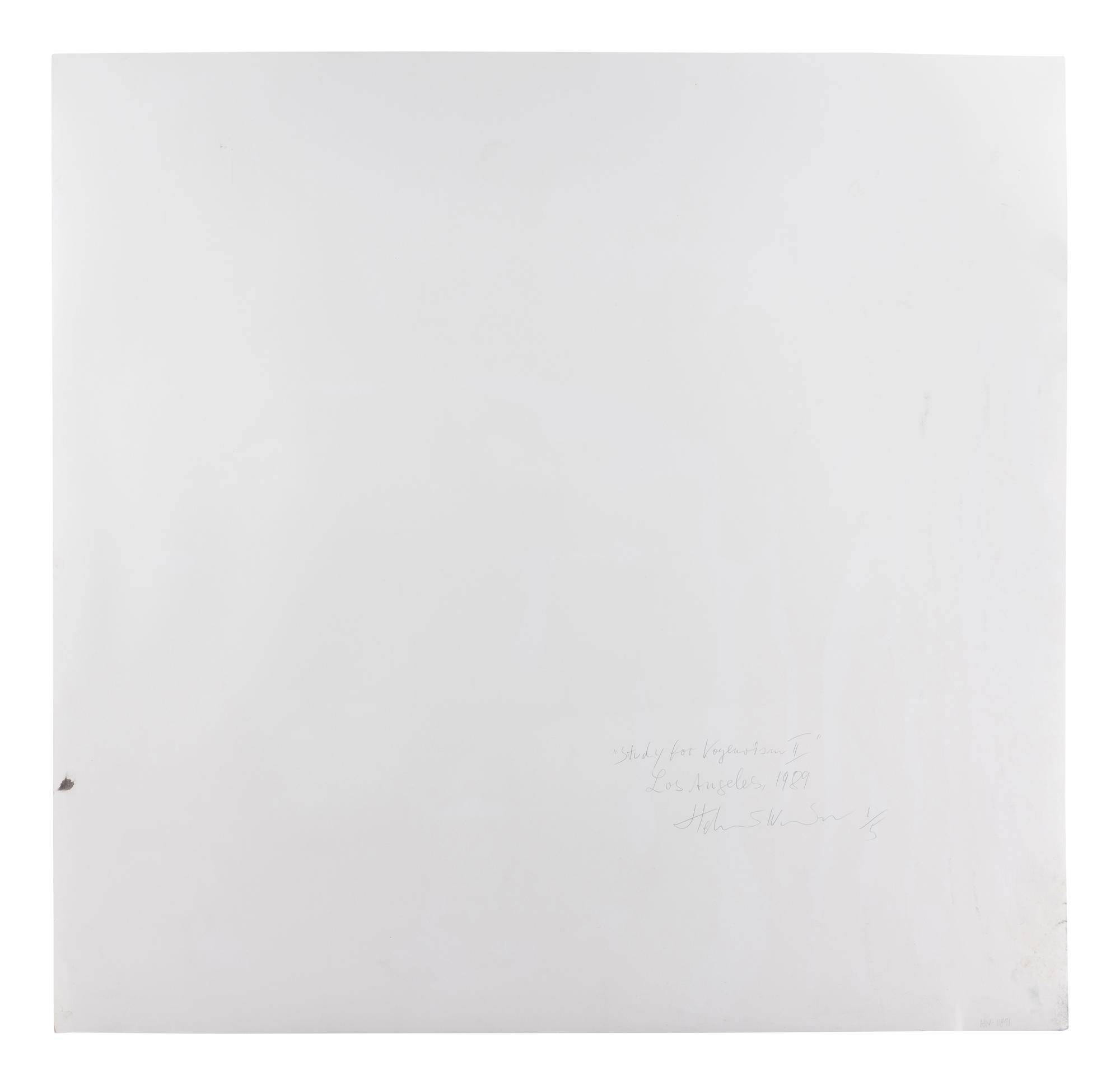 Study for Voyeurism II , Los Angeles, 1989