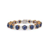 SAPPHIRE AND DIAMOND BRACELET