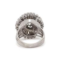 WHITE GOLD AND DIAMOND RING