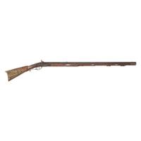 Attractive German Silver Mounted Full Stock Percussion Altered Kentucky Rifle Signed "Armstrong"