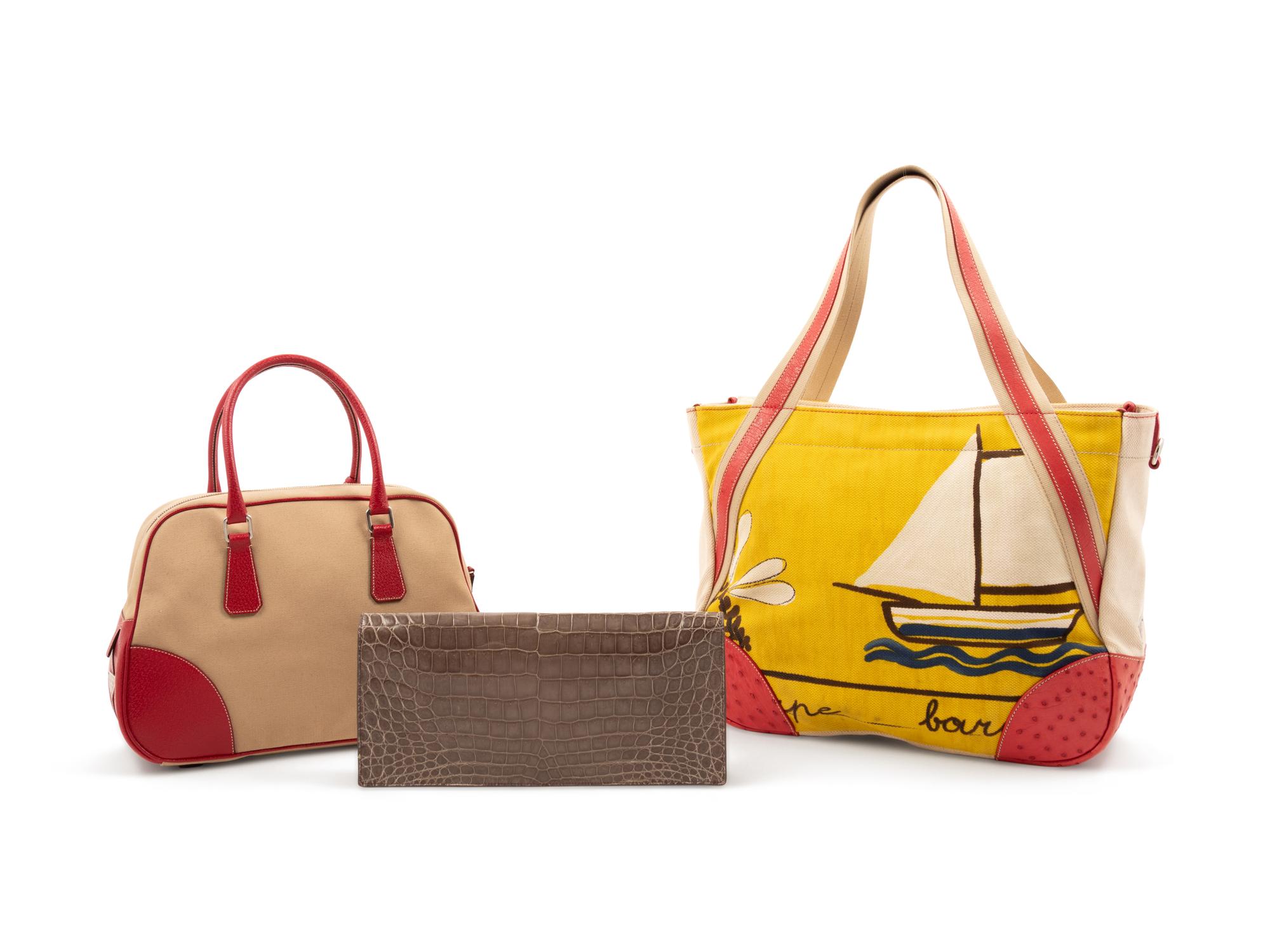 Three Prada Bags, 1990-2000s