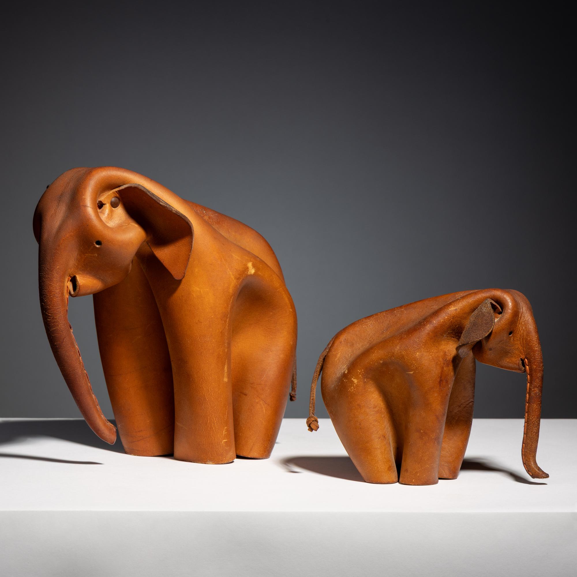 Two elephants