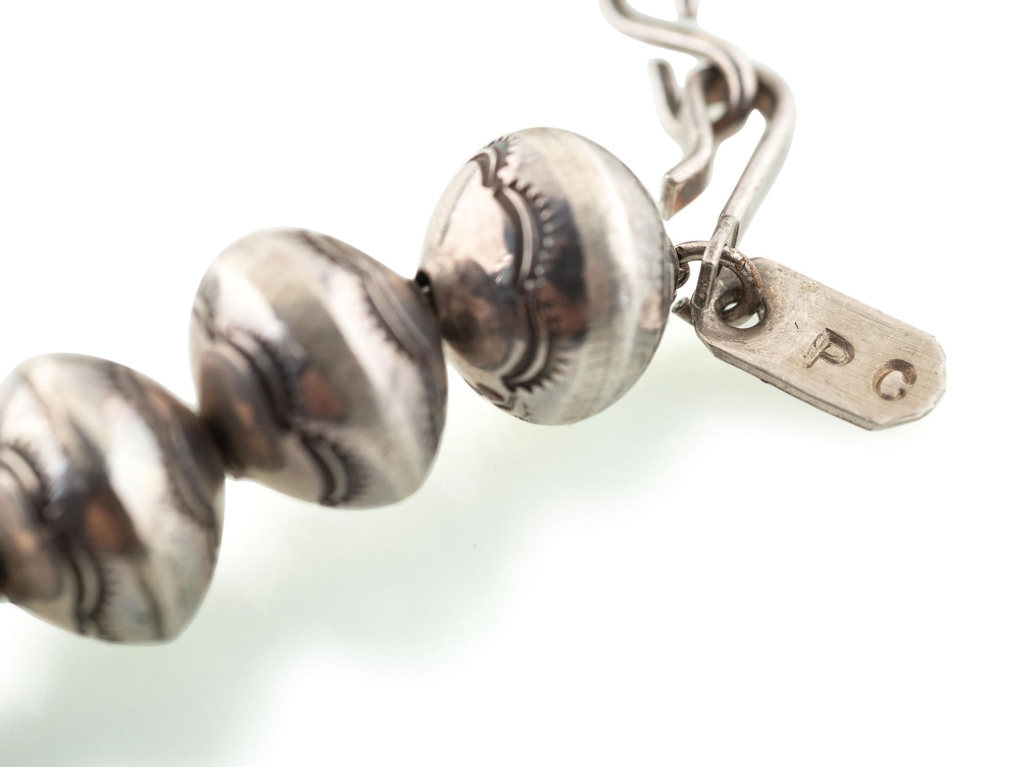 Navajo Silver Pearl Necklaces AND Earrings