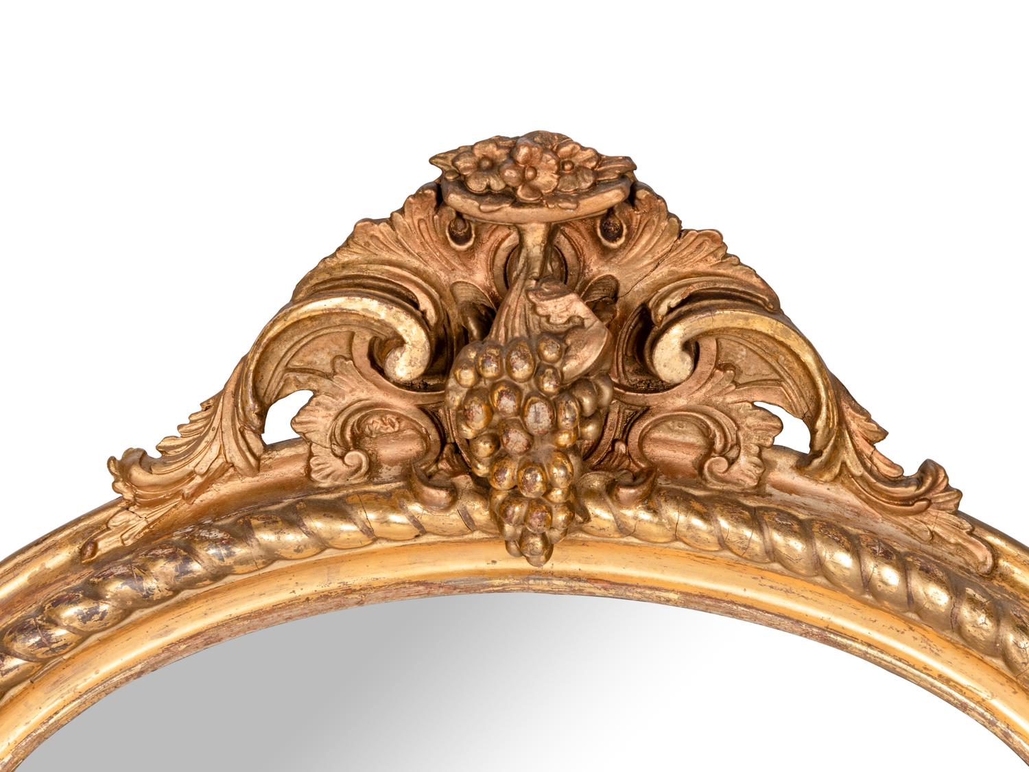A French Giltwood Pier Mirror