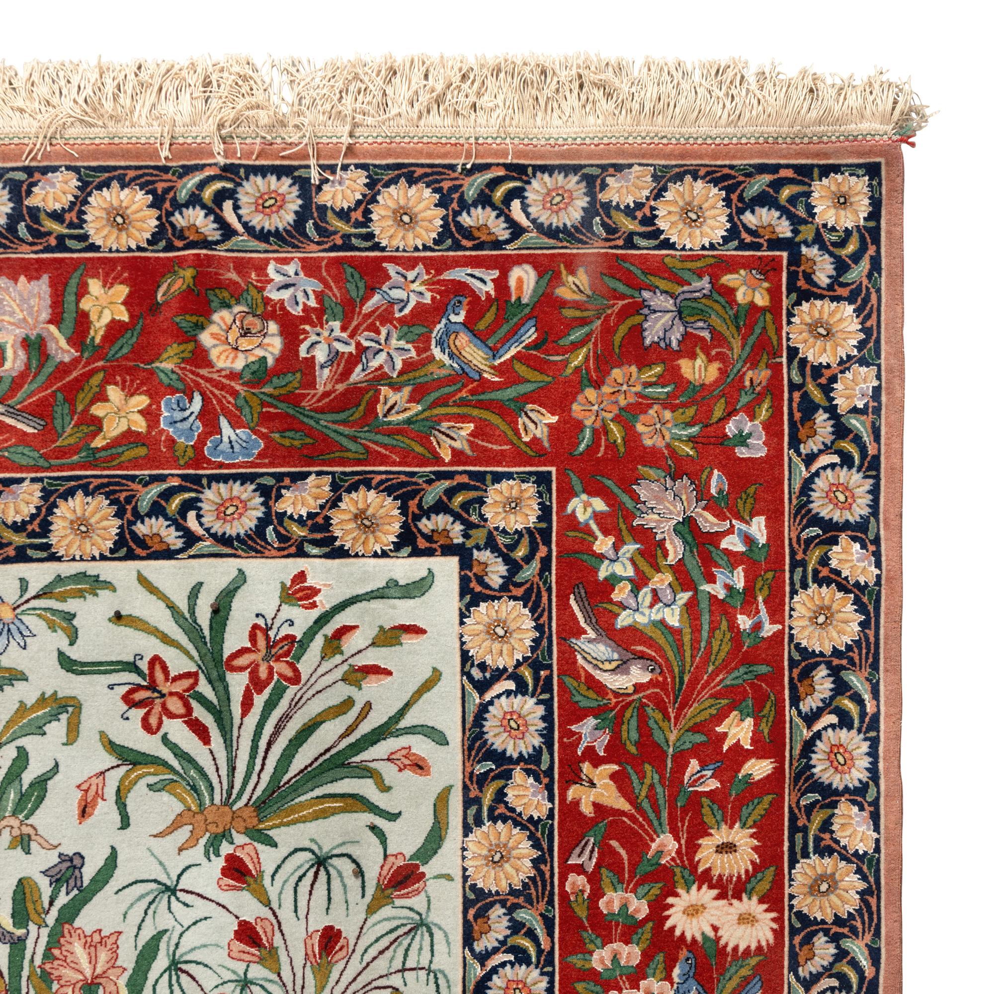 An Isfahan Rug