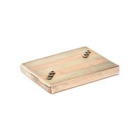 CARTIER, STERLING SILVER, ROSE GOLD AND SAPPHIRE COMPACT
