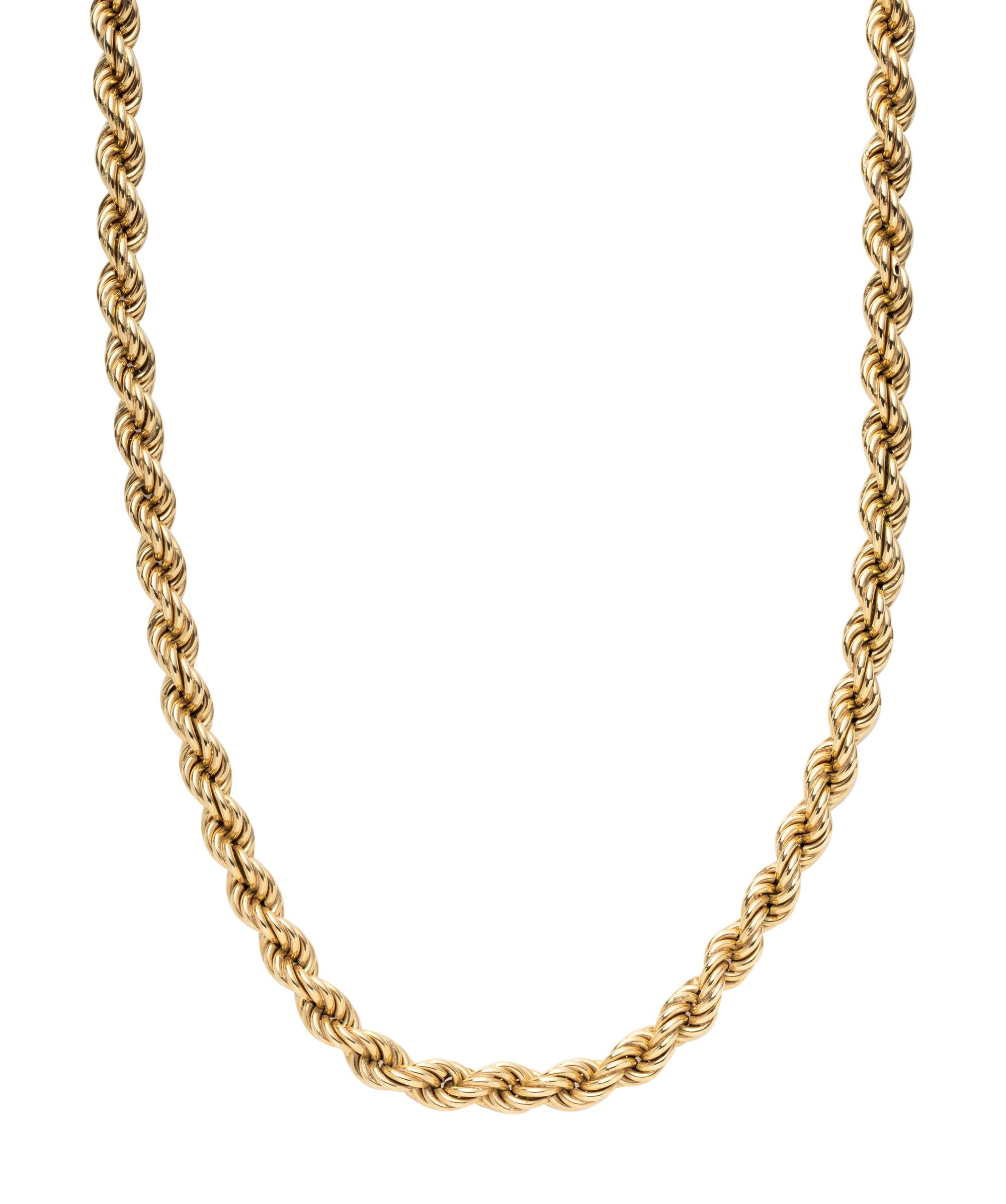 YELLOW GOLD NECKLACE