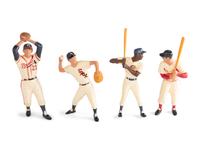 A Collection of Original Hartland Baseball Statues