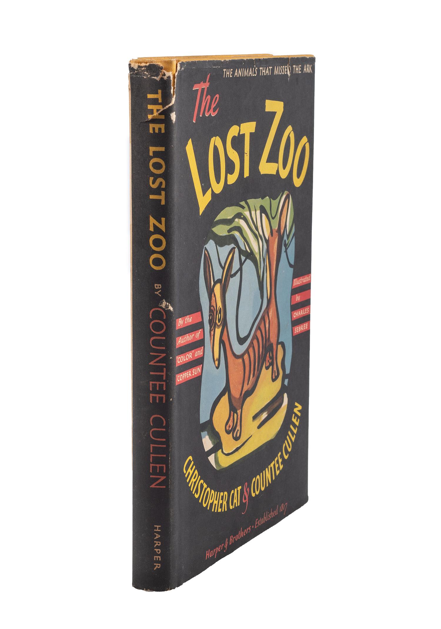[POETRY]. CULLEN, Countee (1903-1946). SEBREE, Charles (1914-1985), illustrator. The Lost Zoo: The Animals That Missed the Ark . New York and London: Harper & Brothers, 1940.