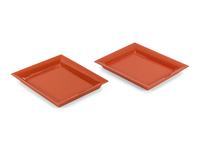 Two Hermès Lacquered Wood Trays