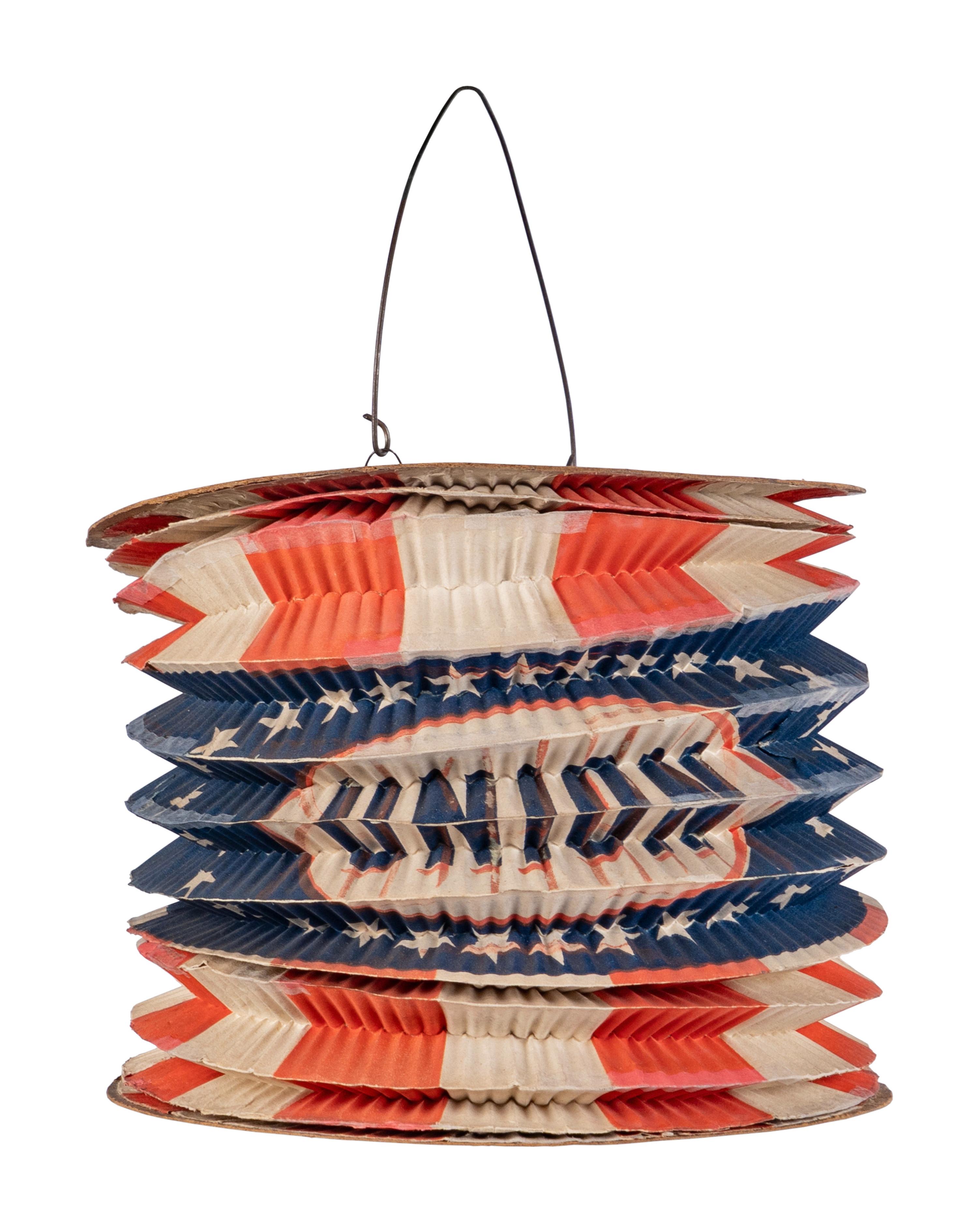 [LINCOLN-HAMLIN CAMPAIGN]. A "Union" campaign lantern, ca. 1860.
