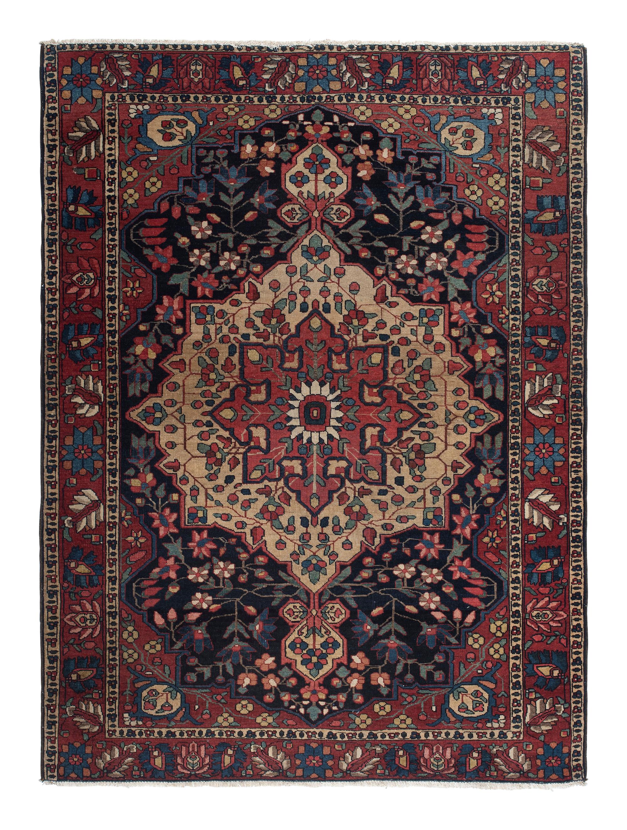 A Ferehan Sarouk Wool Rug