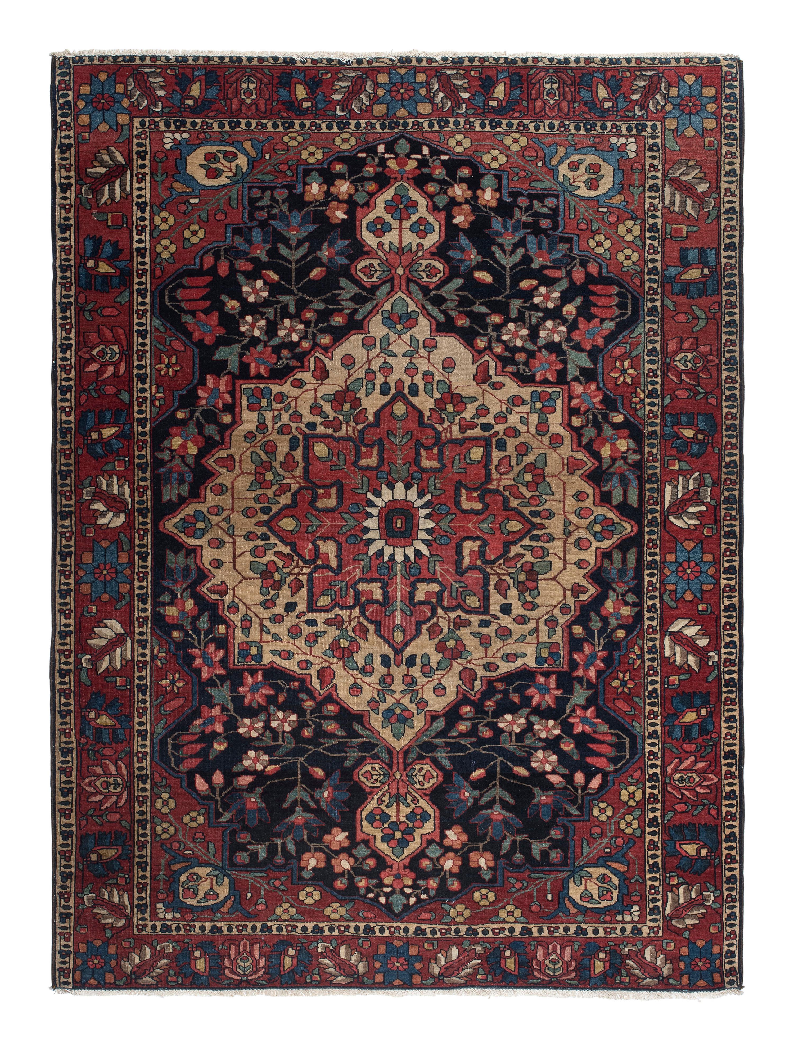 A Ferehan Sarouk Wool Rug