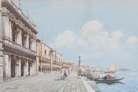 Artist Unknown, (Early 20th century), Italian Canal Scene