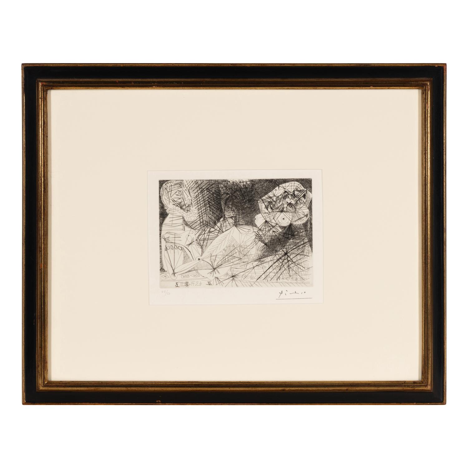 Pablo Picasso (Spanish, 1881–1973) — Scène de ménage (from 156 Series ), 1971