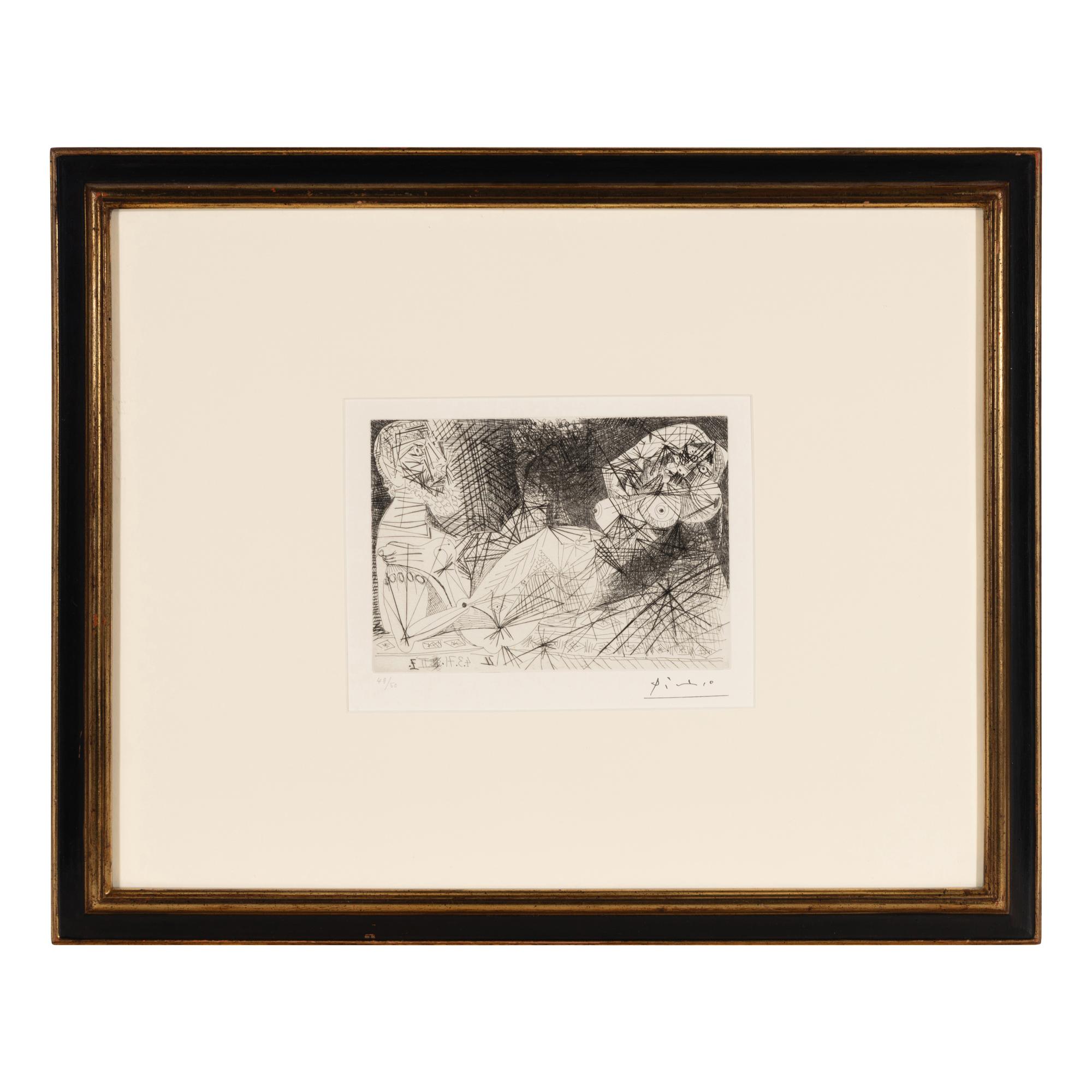 Pablo Picasso (Spanish, 1881–1973) — Scène de ménage (from 156 Series ), 1971