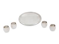 A Group of Tiffany and Co. and Asprey Silver Articles