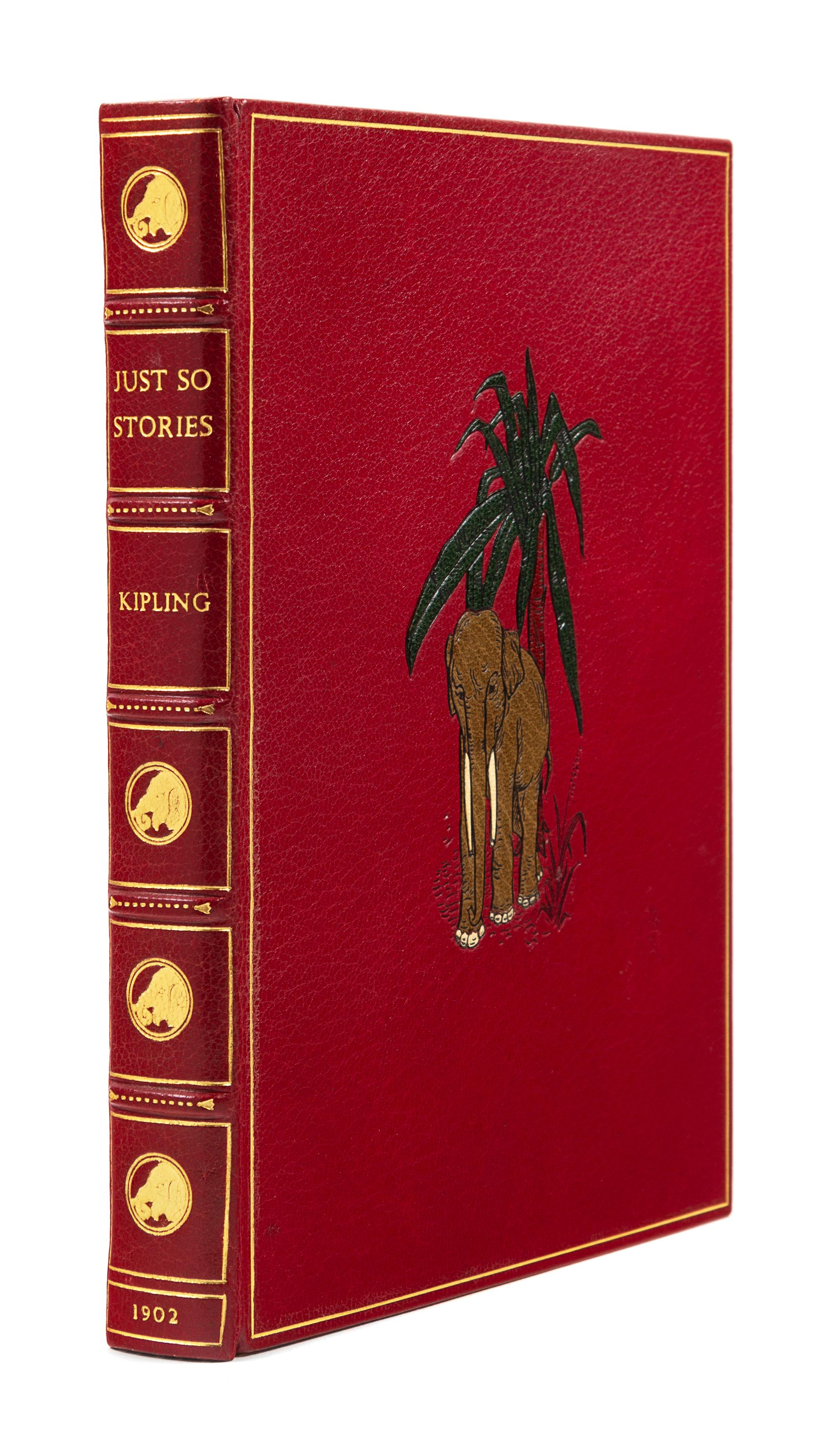 KIPLING, Rudyard (1865-1936). Just So Stories for Little Children. London: Macmillan, 1902.