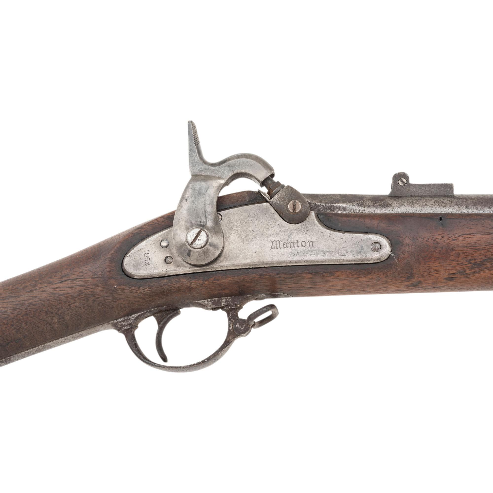 Manton Marked Variant US Model 1861 Contract Rifle Musket by Whitney