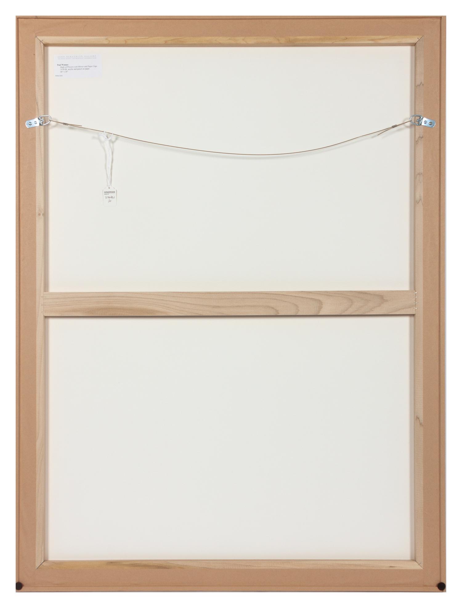 Study of Flowers with Mirror and Paper Cups, 1978-84