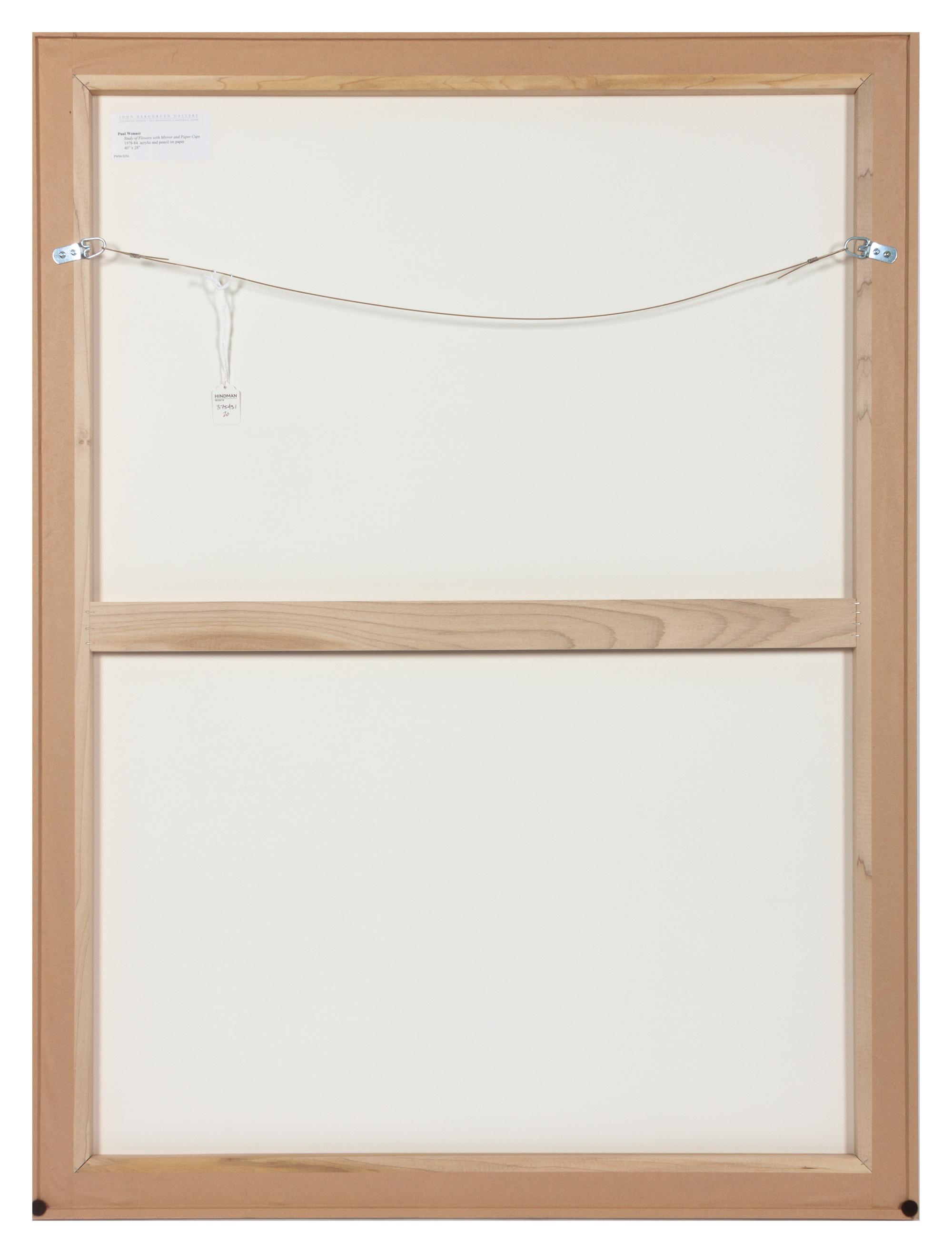 Study of Flowers with Mirror and Paper Cups, 1978-84