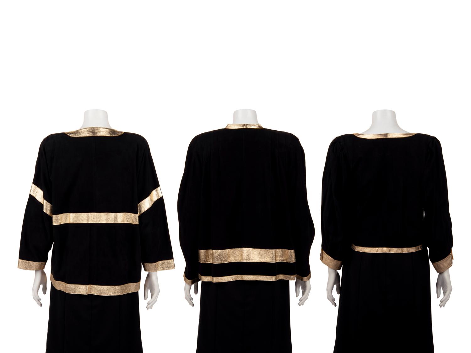 Three Jean Muir Suede Jackets, 1980s