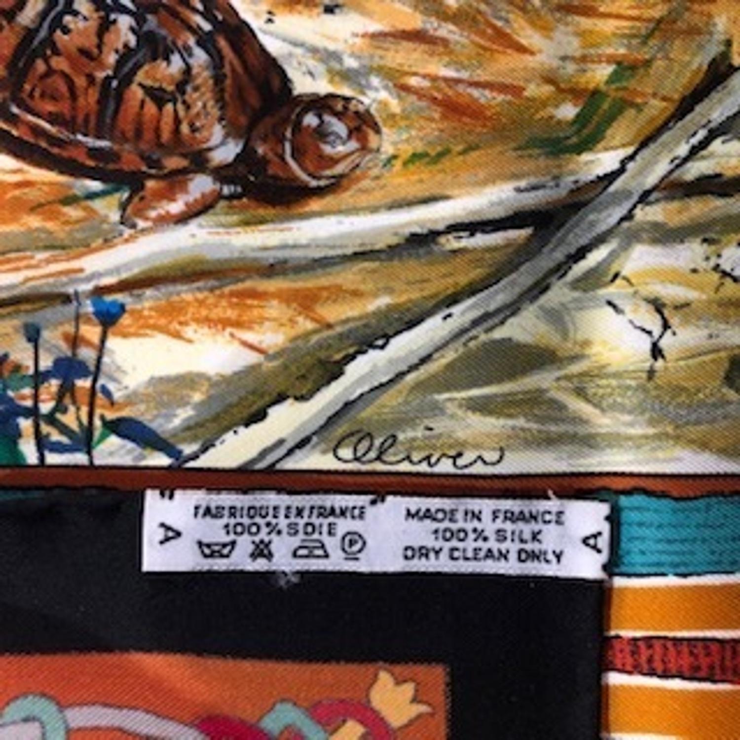 Hermès 90cm Silk Scarf